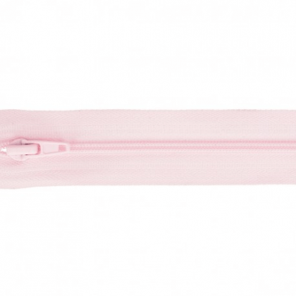 Fermeture éclair au mètre 25mm en nylon Coloris Rose