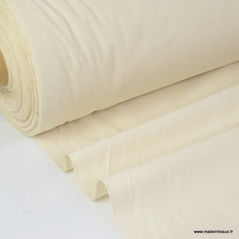 Serviettes de tables en coton bio – Toile chambray et impression
