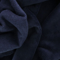 Tissu micro éponge de bambou Indigo - oeko tex