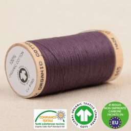 Fil à coudre Bio 100% coton - 275 m - Violet