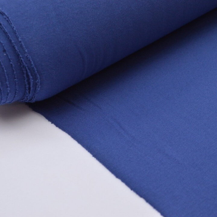 Tissu ultra doux Jersey en viscose Bambou coloris Bleu délavé