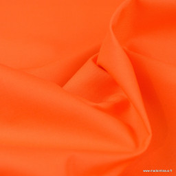 Tissu Gabardine enduite étanche Orange