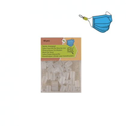 Serre masque transparent