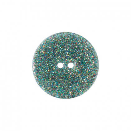 Bouton nacre River Shell 15mm vert