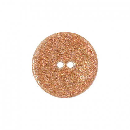 Bouton nacre River Shell 15mm orange