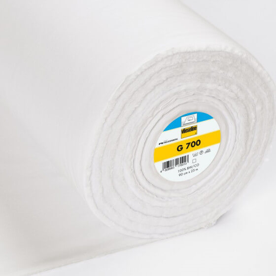 Rembourrage Thermocollant Vlieseline H640 Polaire Douce Blanche - 1m X 90cm Pour Sacs Et Artisanat