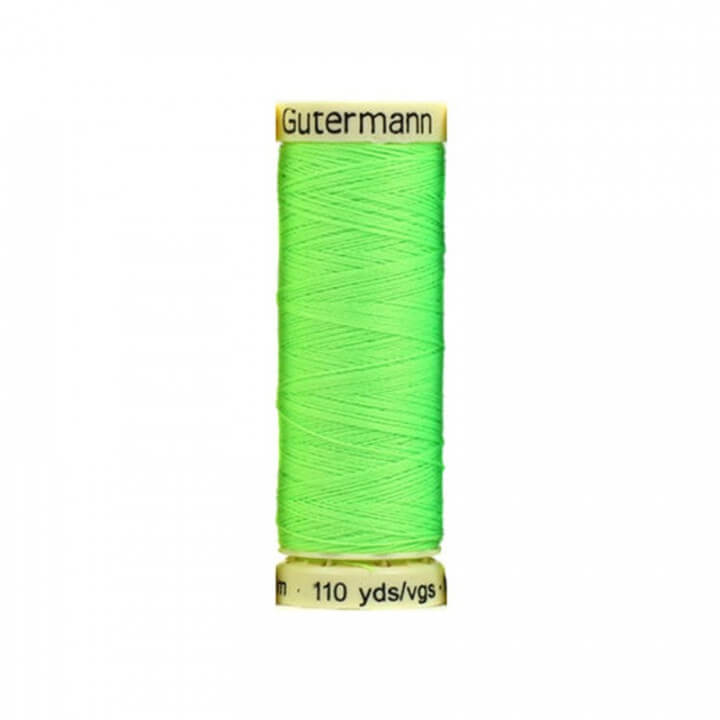Bobine de Fil pour tout coudre Gutermann 100 m - N°3836 - Neon vert Fluo