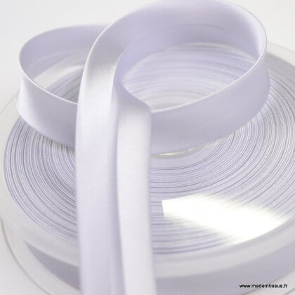 Biais satin Perle 20 mm
