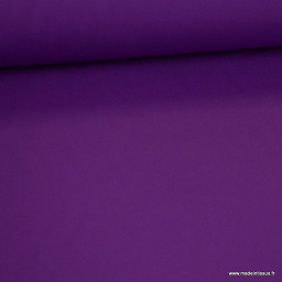 Tissu gabardine sergé coloris Violet