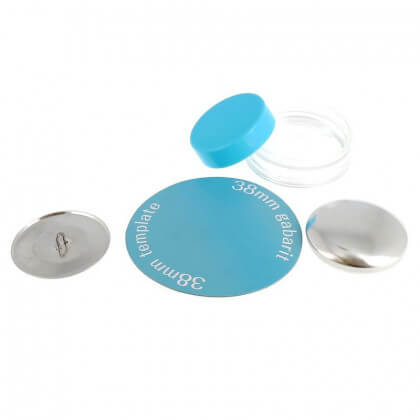2 Boutons à recouvrir en métal 38mm - Bohin