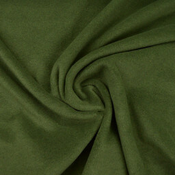 Tissu Polaire Made in France haut de gamme vert sapin