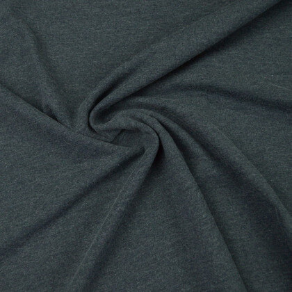 Tissu jersey chiné coloris Marine - oeko tex