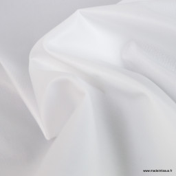 Tissu PUL enduit Blanc lavable à 90° et Passage au sèche-linge