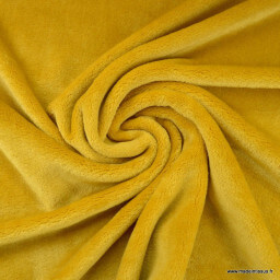 Tissu doudou ultra doux, lourd Emeraude