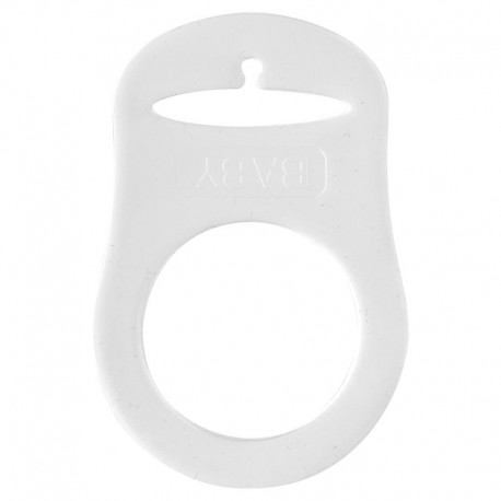SWYSGS Anneaux Adaptateurs Silicone Transparent - 9 Pièces Pour Clip Tétine Bébé
