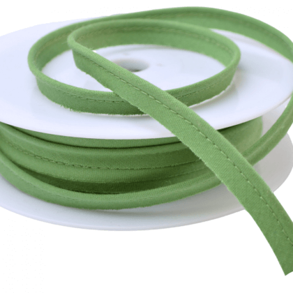 Passepoil 10 mm coton Vert Olive