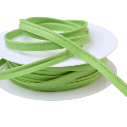Passepoil 10 mm coton Vert Amande