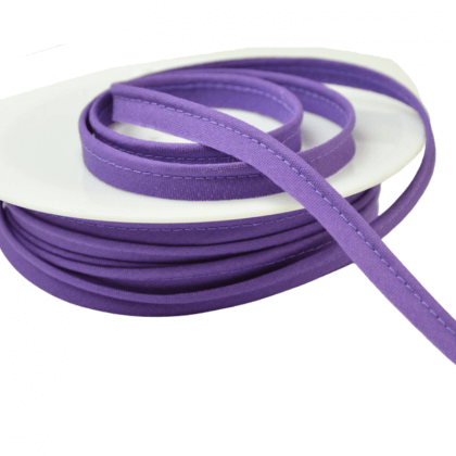 Passepoil 10 mm coton Violet