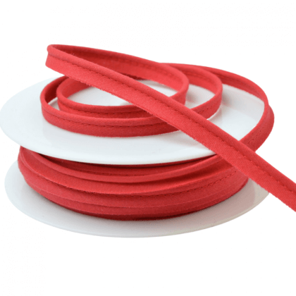 Passepoil 10 mm coton Rouge Hermès
