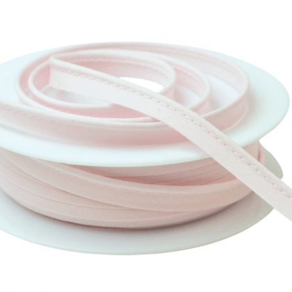 Passepoil 10 mm coton Rose clair