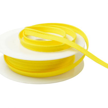 Passepoil 10 mm coton Jaune