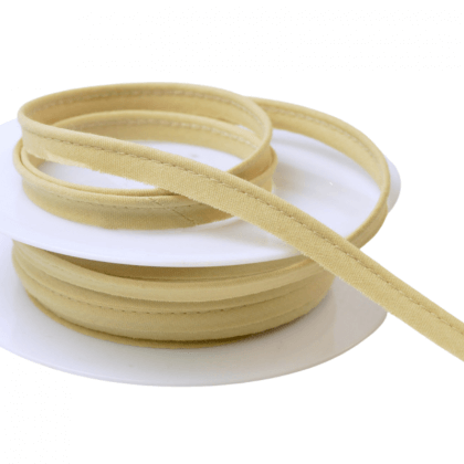 Passepoil 10 mm coton Beige