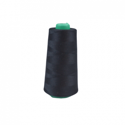 Cône de fil à coudre 100% polyester Noir - 2500m