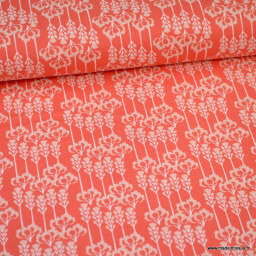 Tissu Cotton and Steel - Glory Constance - Dawn Pink Fabric