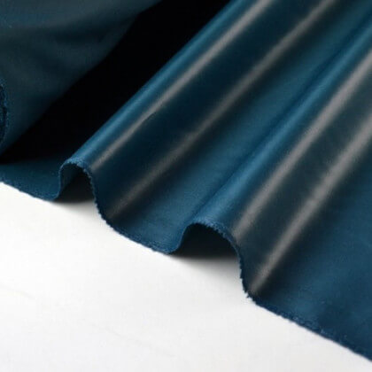 Tissu polyester petrole déperlant pour parapluie TEST