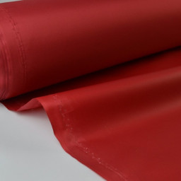 Tissu polyester rouge hermès déperlant pour parapluie