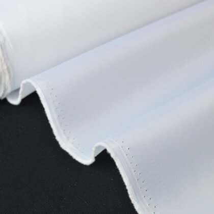 Tissu parapluie Blanc .