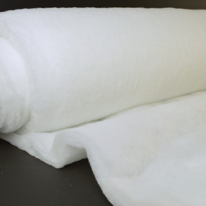 Ouate polyester fabriqué en france, gonflante, fluide et moelleuse