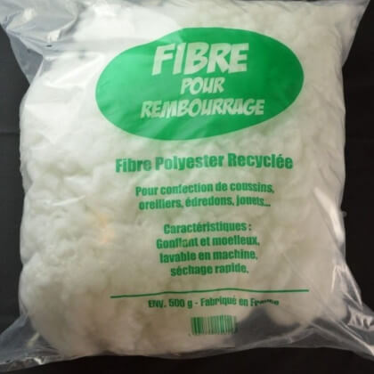Sac de Rembourrage fibre de polyester recyclés 500g