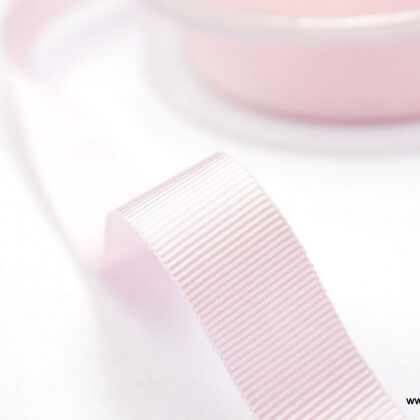 Ruban gros grain ROSE, 15 mm, au mètre