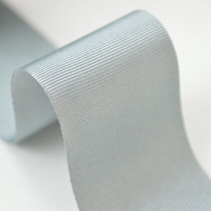 Ruban gros grain GRIS , 38 mm, au mètre