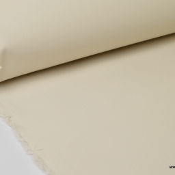 Tissu extérieur polypro beige.