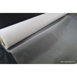 Tissu moustiquaire blanc par 50cm