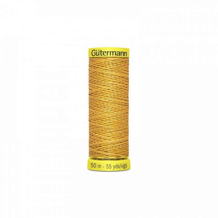 Fil de LIN Gutermann 50 m - N°4013 moutarde