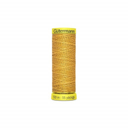 Fil de LIN Gutermann 50 m - N°4013 moutarde