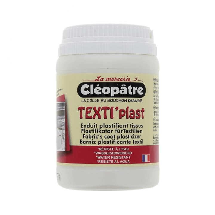 Enduit plastifiant pour tissus Texti'Plast Cléopâtre - 250 g