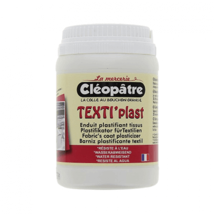 Enduit plastifiant pour tissus Texti'Plast Cléopâtre - 250 g