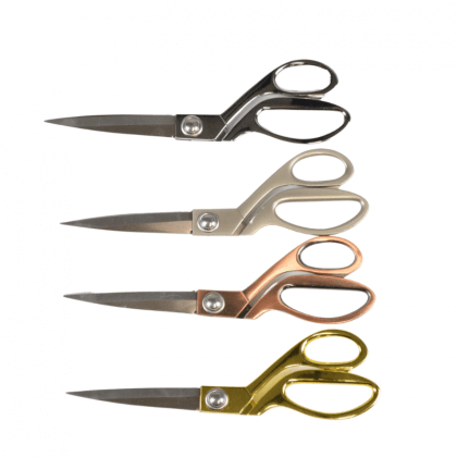 Ciseaux 24 cm en métal - coloris aléatoire