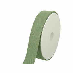 Sangle Lurex vert tilleul 30mm pour sac