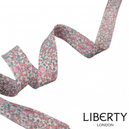 Biais Liberty 20 mm New Eloise Rose