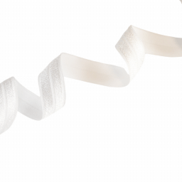 Biais Elastique pré-plié spécial lingerie 15mm - coloris Blanc doré - au mètre