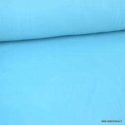 Tissu Micro polaire turquoise- oeko tex