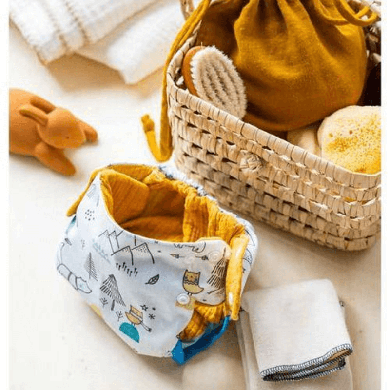 Livre tissu bébé Animaux - Made in Bébé