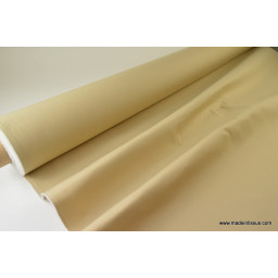 BACHE UNIE coloris BEIGE 150cm 50%polyester 50%coton TEFLON