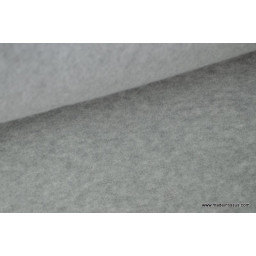 Tissu POLAIRE LAND CHINE coloris Gris 100% PES 150cm 300gr/m²