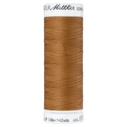 Fil à coudre élastique Seraflex noisette - Mettler - 130m